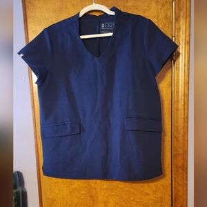 Figs Women's Top in Navy Blue